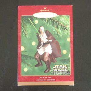 Star Wars Hallmark Keepsake Ornament Qui-Gon Jinn